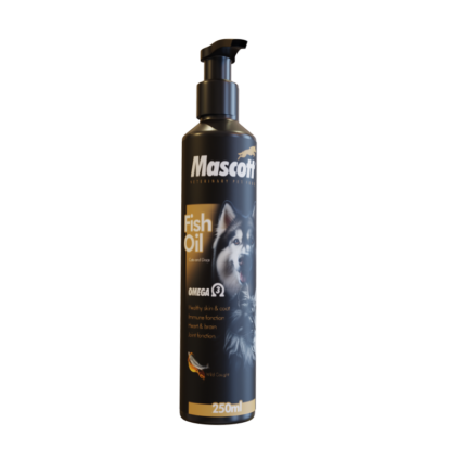 HUILE DE POISSON MASCOTT POUR CHIENS & CHATS 240 ml