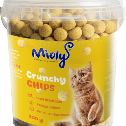 CROQUETTES CHIPS MIOLY POUR CHATS ADULTES (500g)